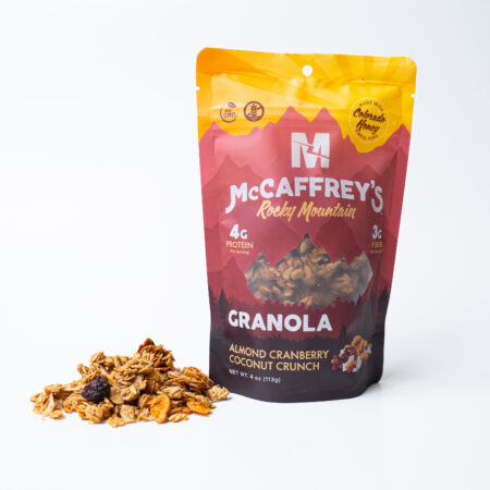 Almond Cranberry Coconut Crunch Granola